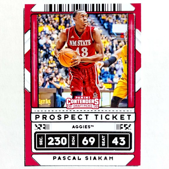 New Mexico State Aggies (Pascal Siakam) - CFTBL [32_7_PS1] - Picture 2 of 3